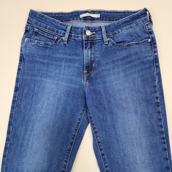 Levi's 712 Slim Fit Jeans Size 29 Women's Dark Wash Denim - Picture 1 of 11